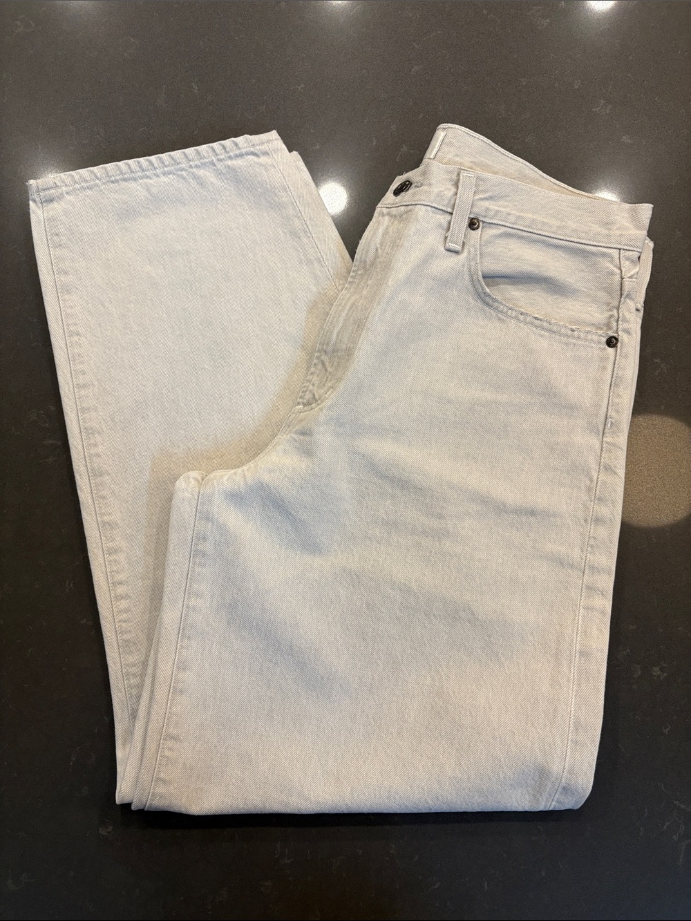 AGOLDE Ballon Jean in Pale Grey - Picture 4 of 11